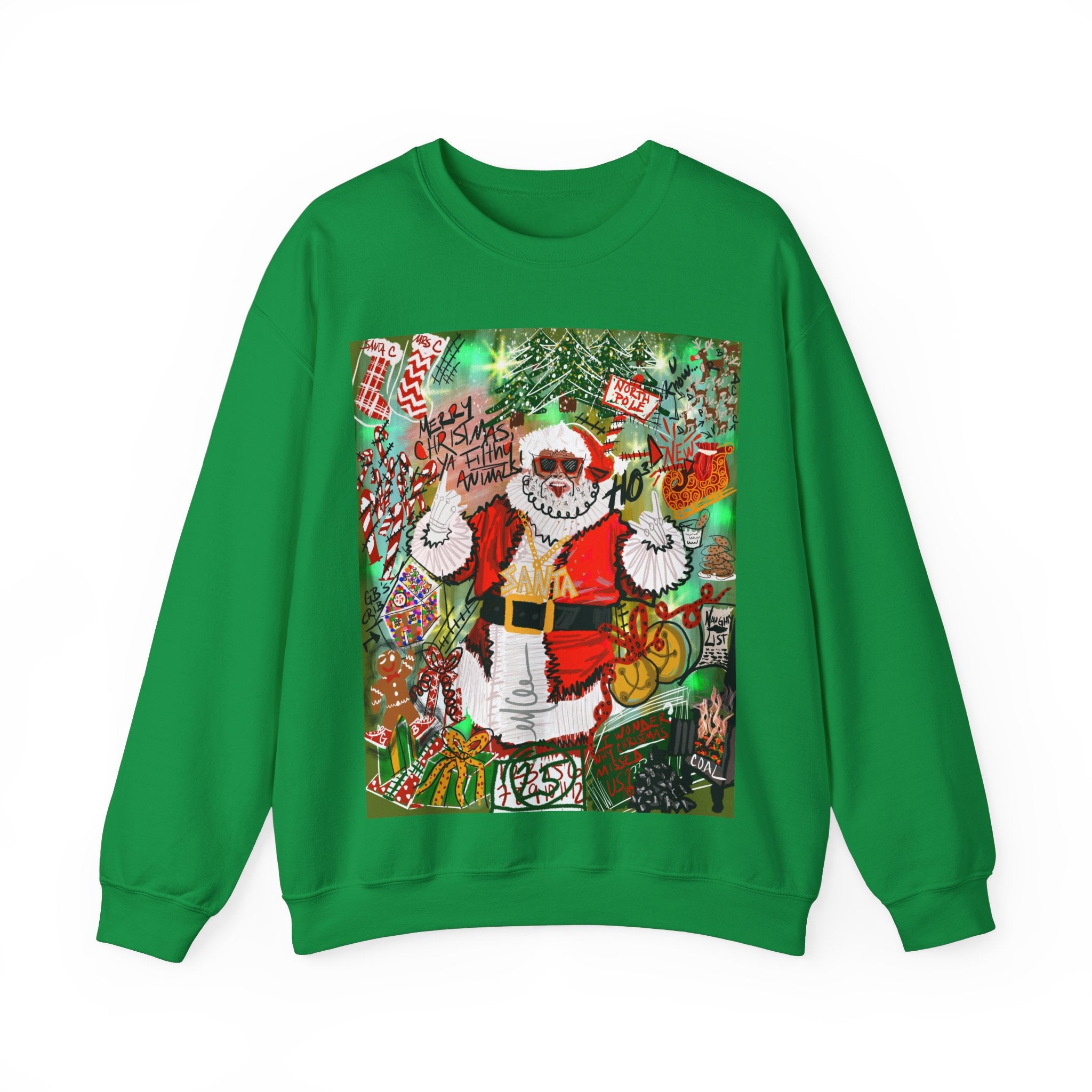 Basqui-Claus Unisex Heavy Blend™ Crewneck Sweatshirt