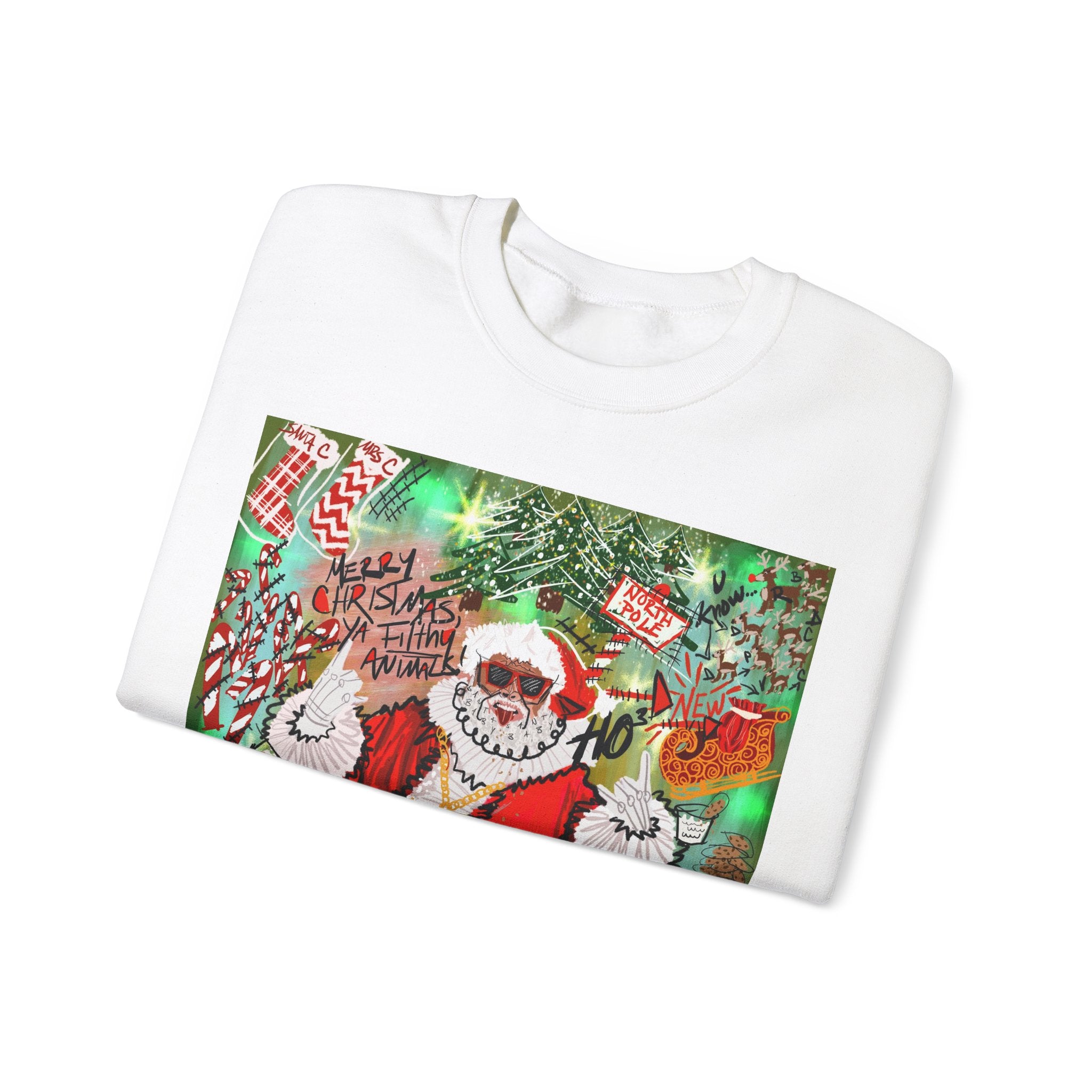 Basqui-Claus Unisex Heavy Blend™ Crewneck Sweatshirt