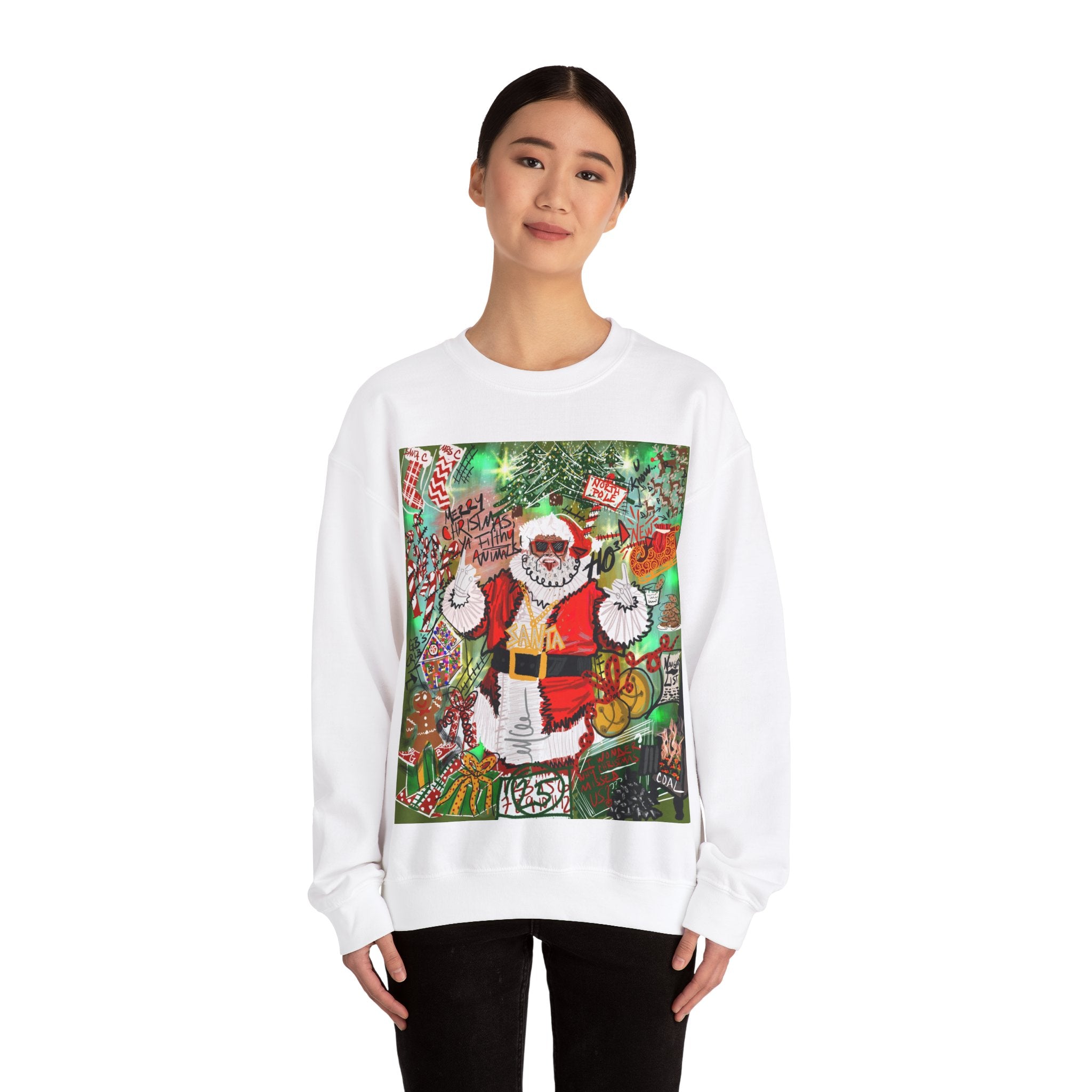 Basqui-Claus Unisex Heavy Blend™ Crewneck Sweatshirt