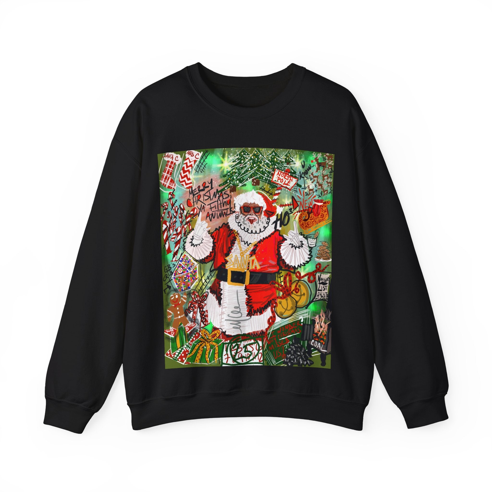 Basqui-Claus Unisex Heavy Blend™ Crewneck Sweatshirt