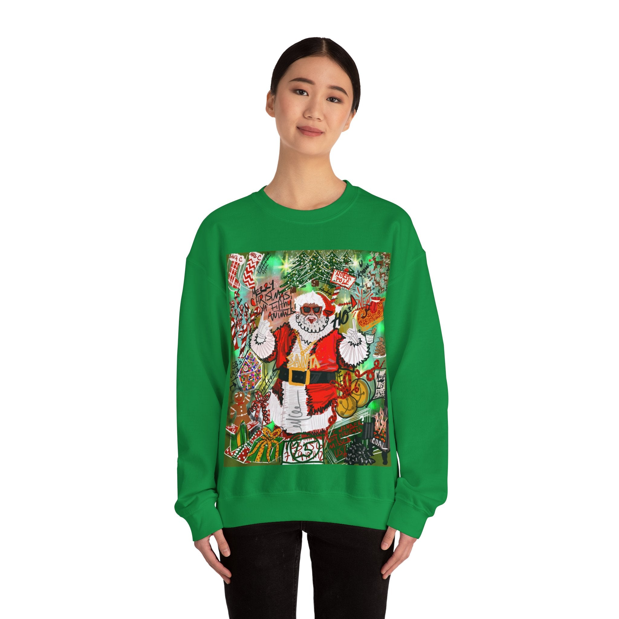 Basqui-Claus Unisex Heavy Blend™ Crewneck Sweatshirt