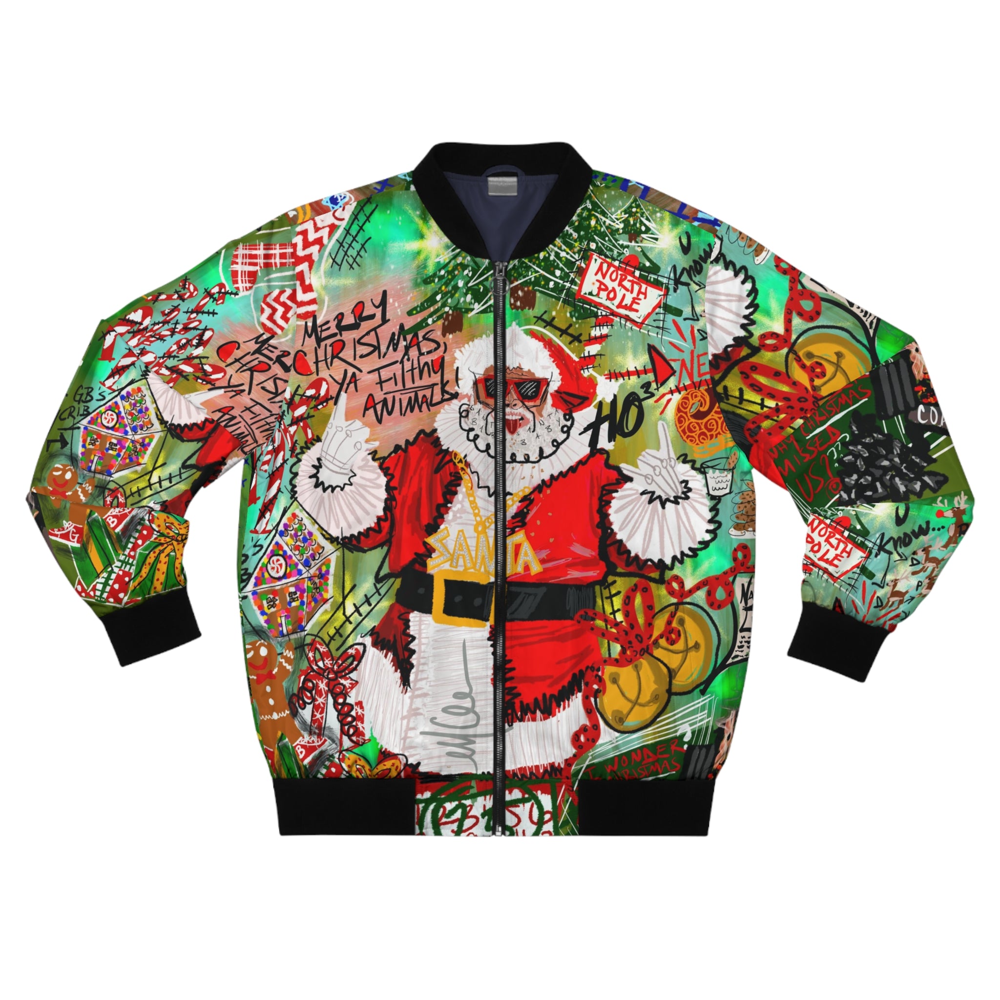 Swaggy Holiday Bomber Jacket