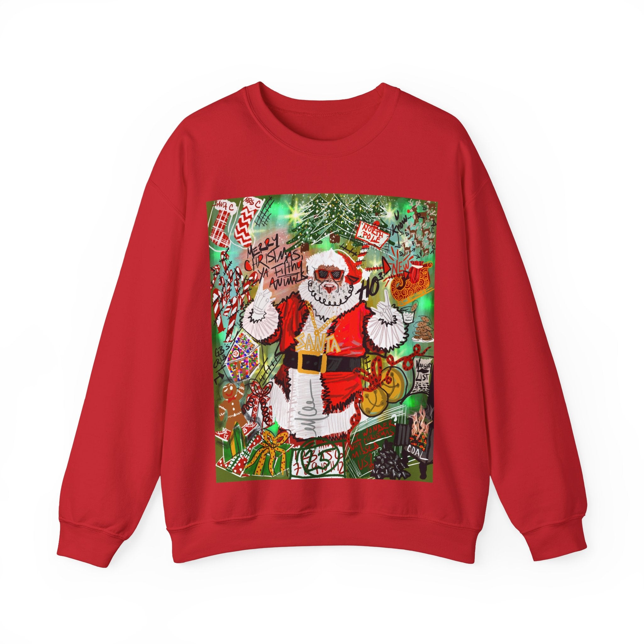 Basqui-Claus Unisex Heavy Blend™ Crewneck Sweatshirt