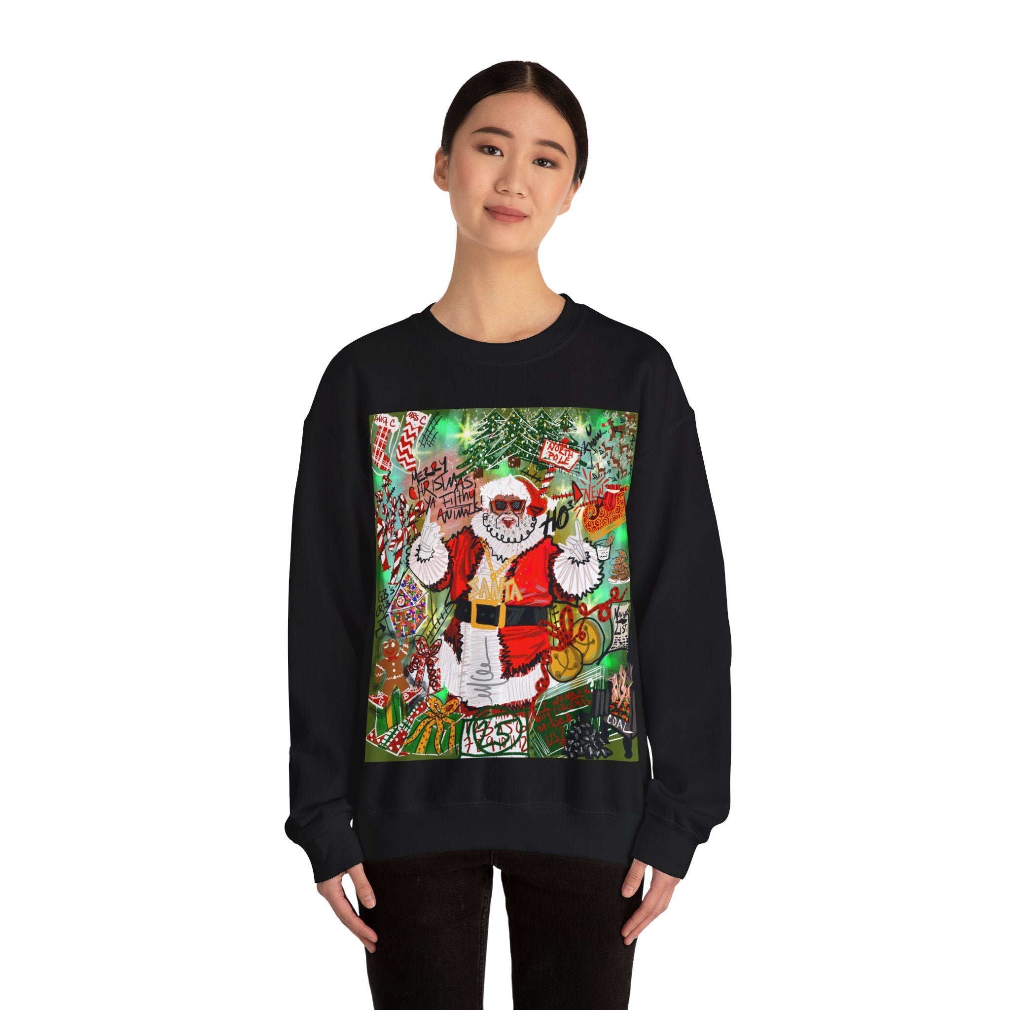 Basqui-Claus Unisex Heavy Blend™ Crewneck Sweatshirt