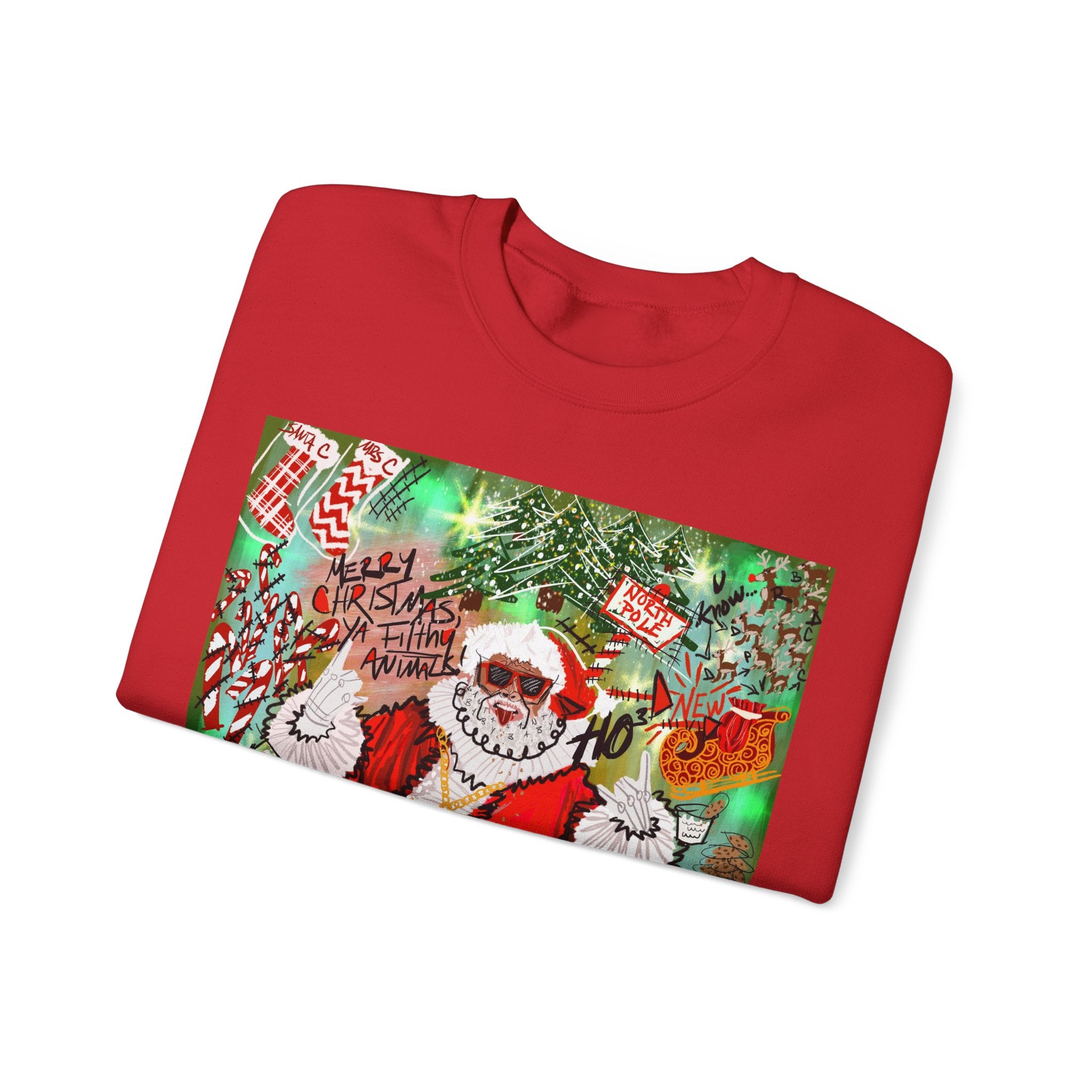 Basqui-Claus Unisex Heavy Blend™ Crewneck Sweatshirt