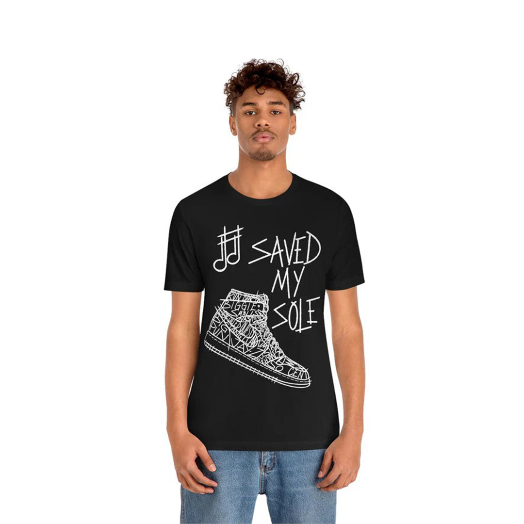 &#39;Music Saved My Sole&#39; East Coast Unisex T-shirt