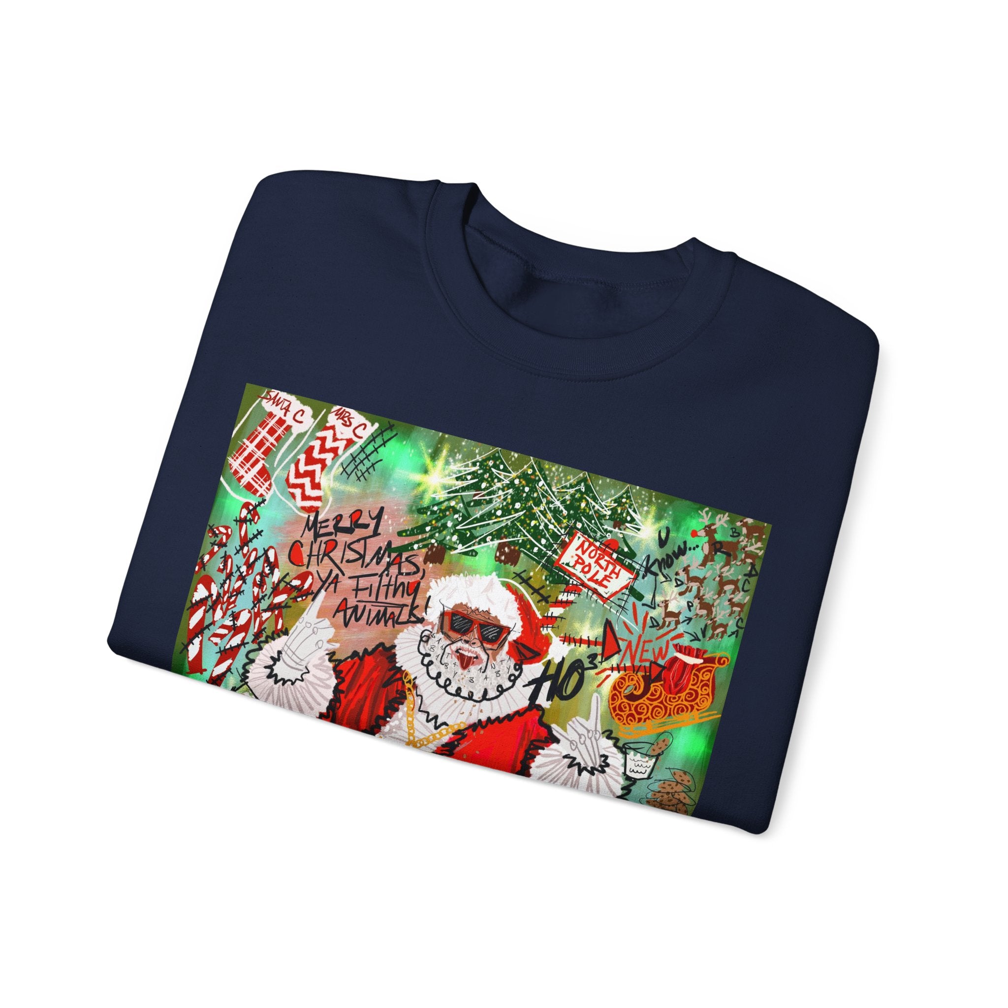 Basqui-Claus Unisex Heavy Blend™ Crewneck Sweatshirt