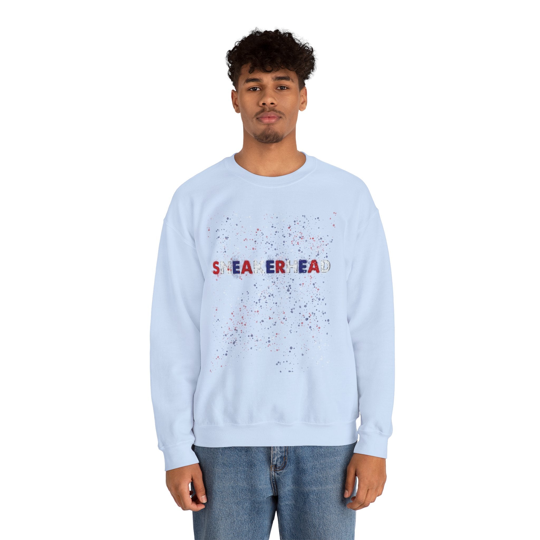 SneakerHead Splatter Unisex Crewneck Sweatshirt