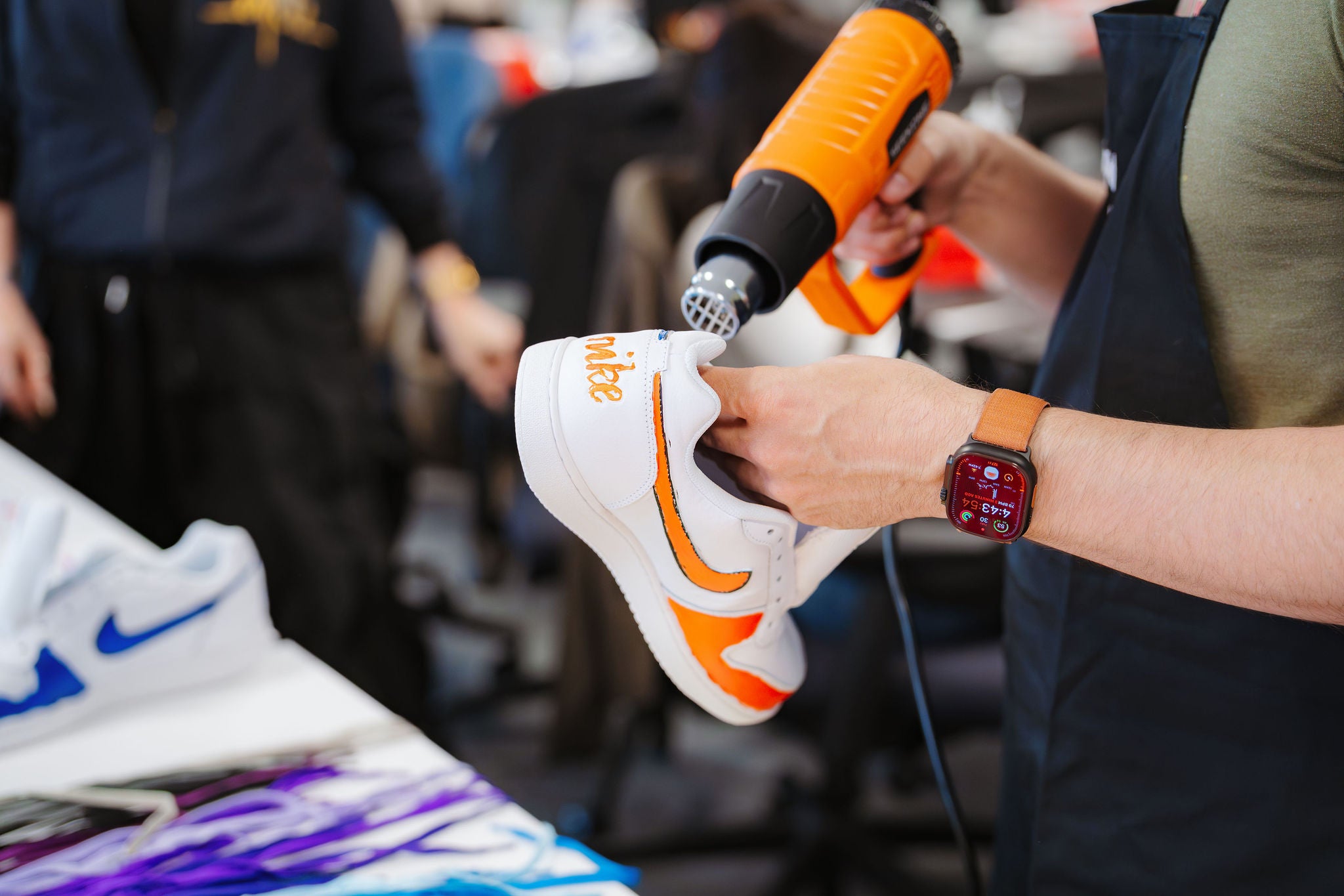 Drip & Sip Sneaker Customization Workshop | Paint & Sip NYC Experience
