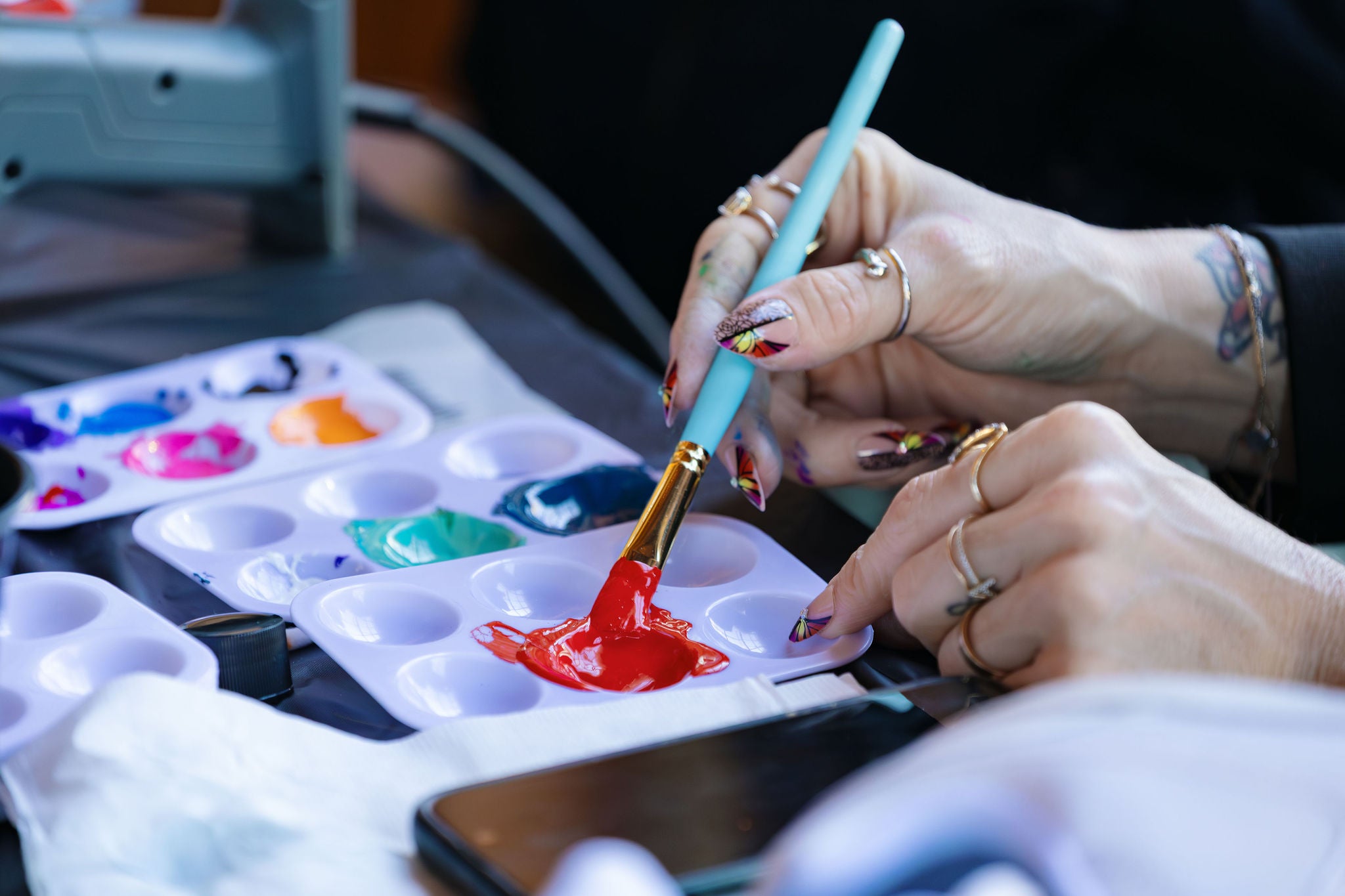 Drip & Sip Sneaker Customization Workshop | Paint & Sip NYC Experience