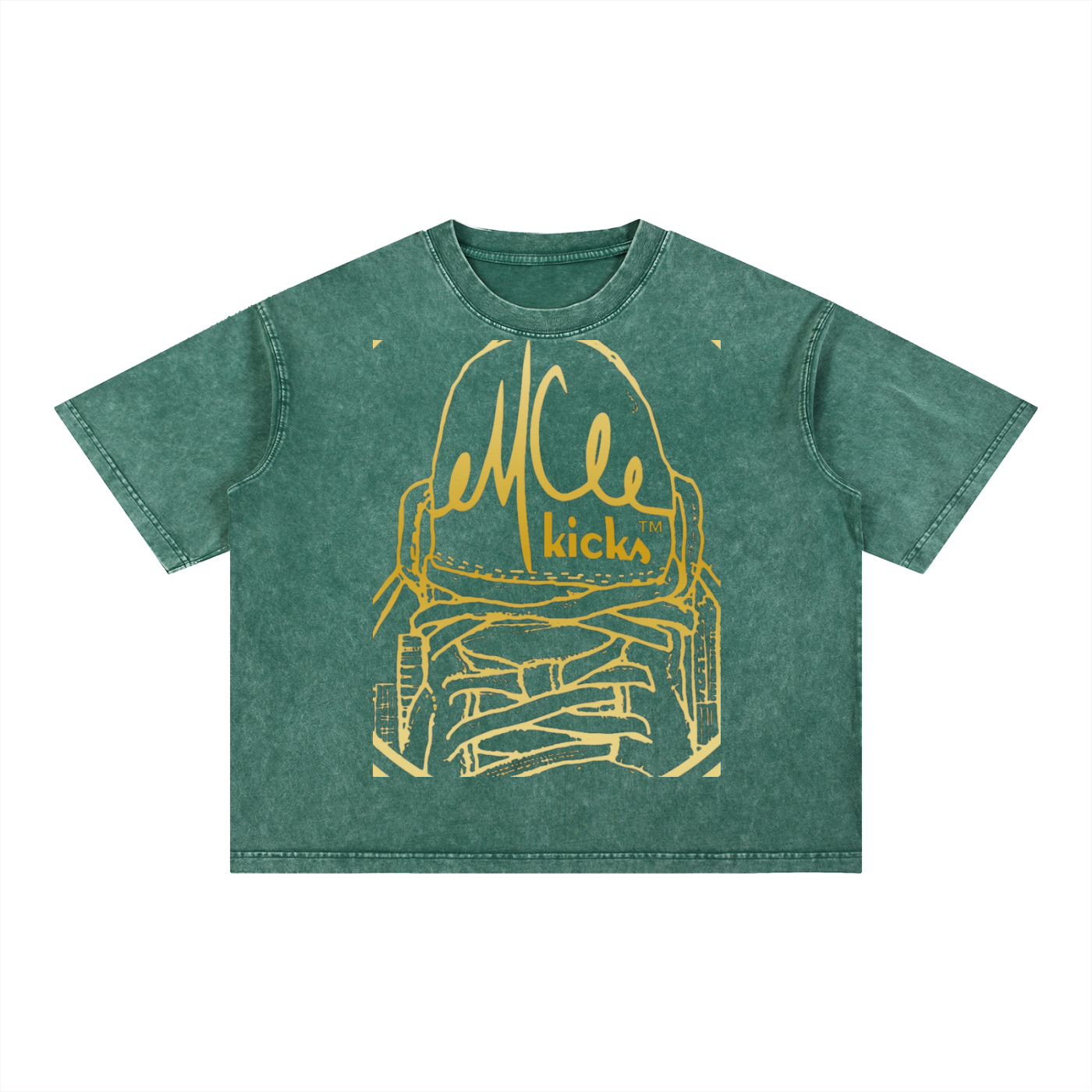 eMCee Kicks Mineral Wash Boxy Tee