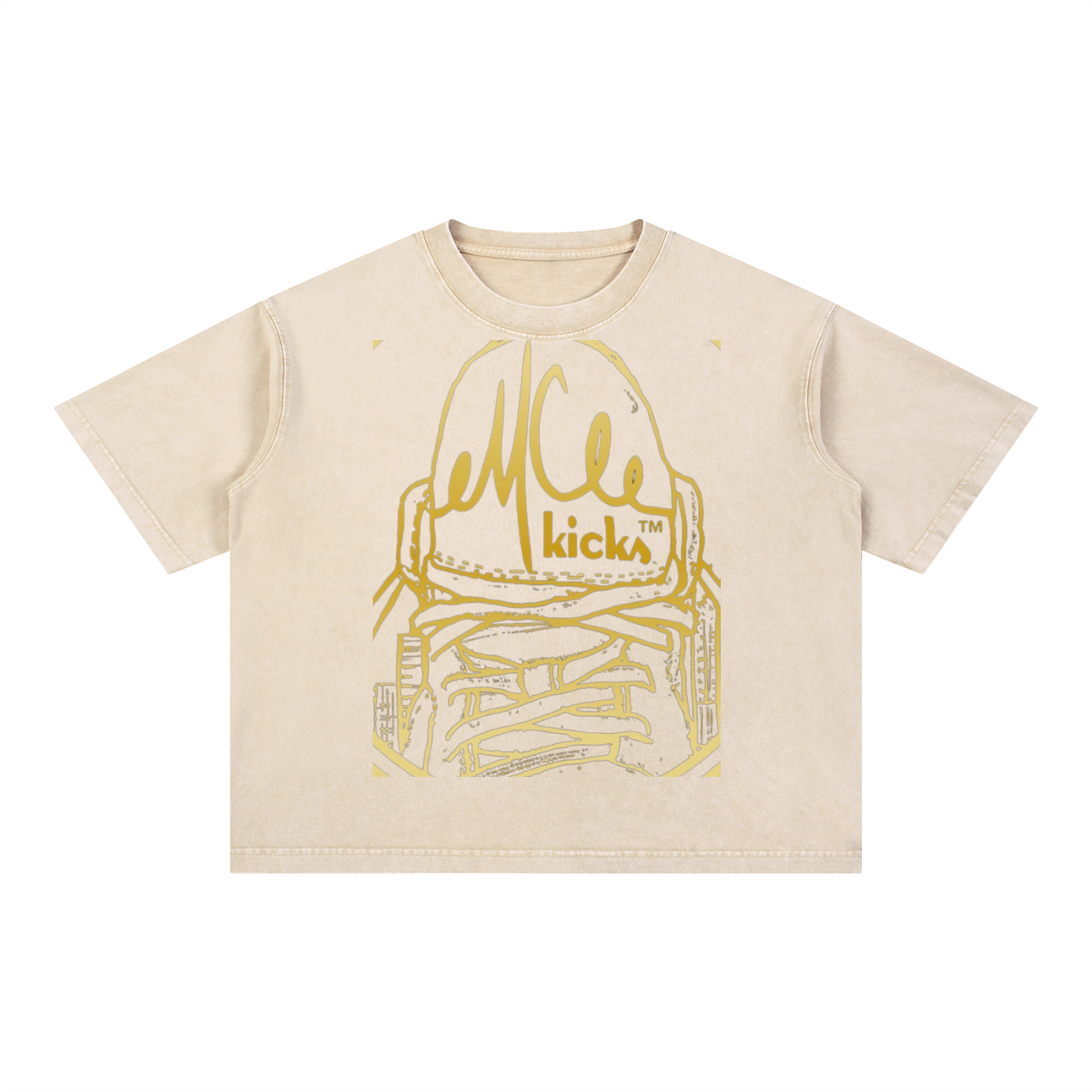 eMCee Kicks Mineral Wash Boxy Tee