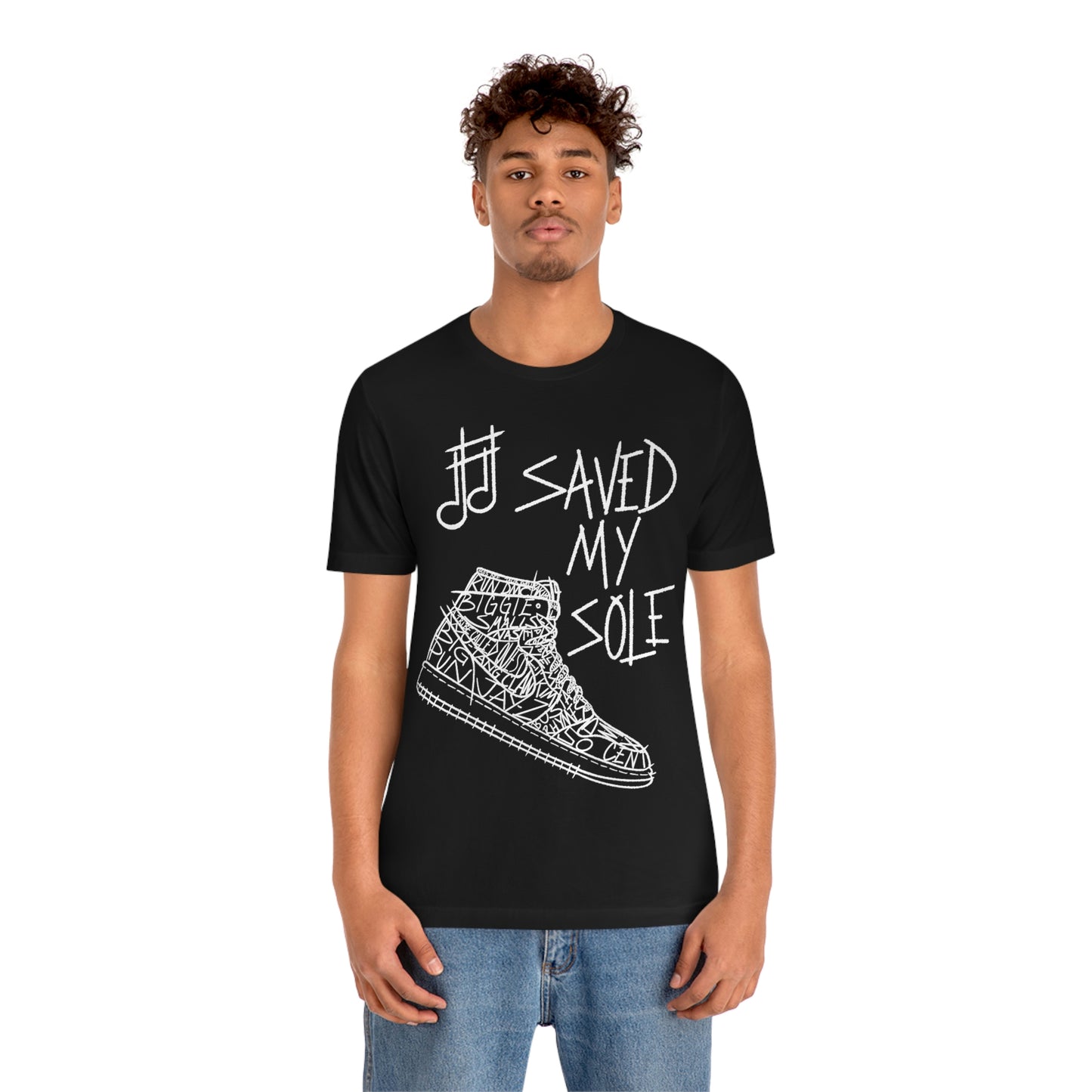 'Music Saved My Sole' East Coast Unisex T-shirt
