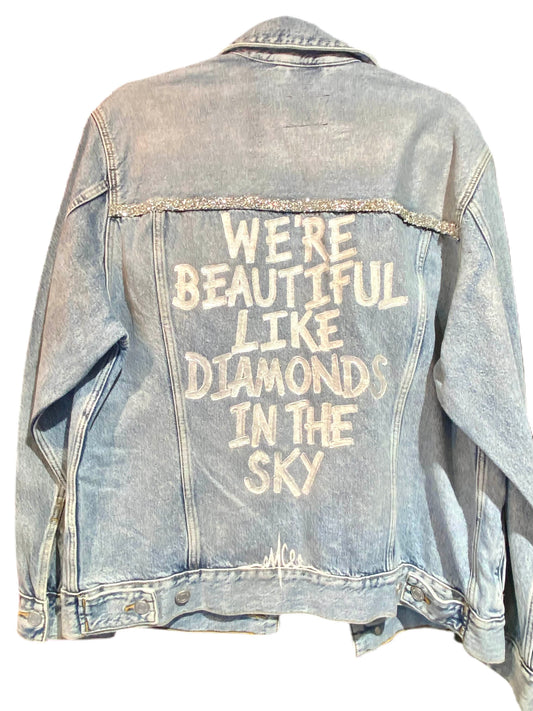 'Diamond in the Sky' Denim Jacket