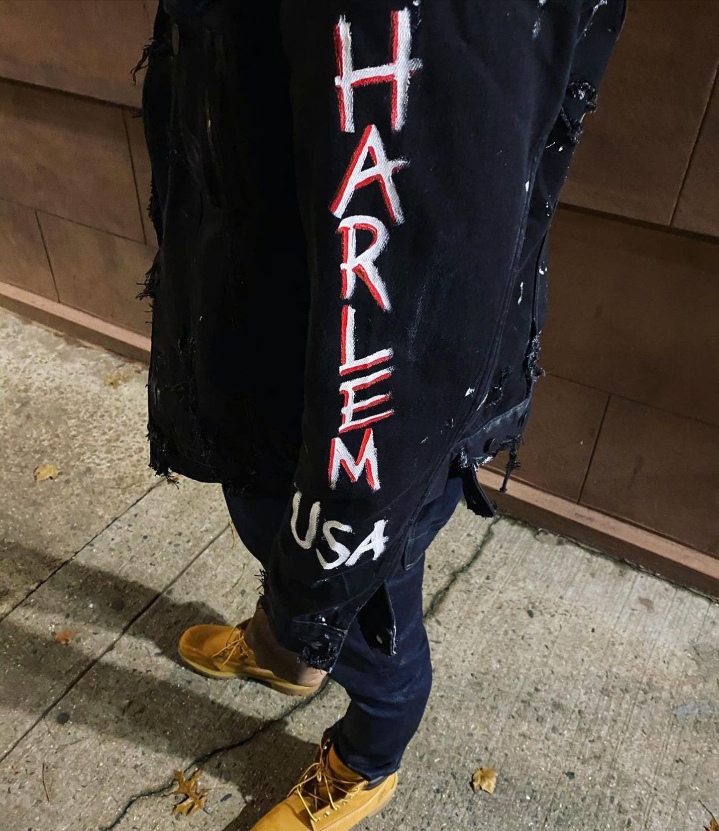 'Harlem World' Denim Jacket