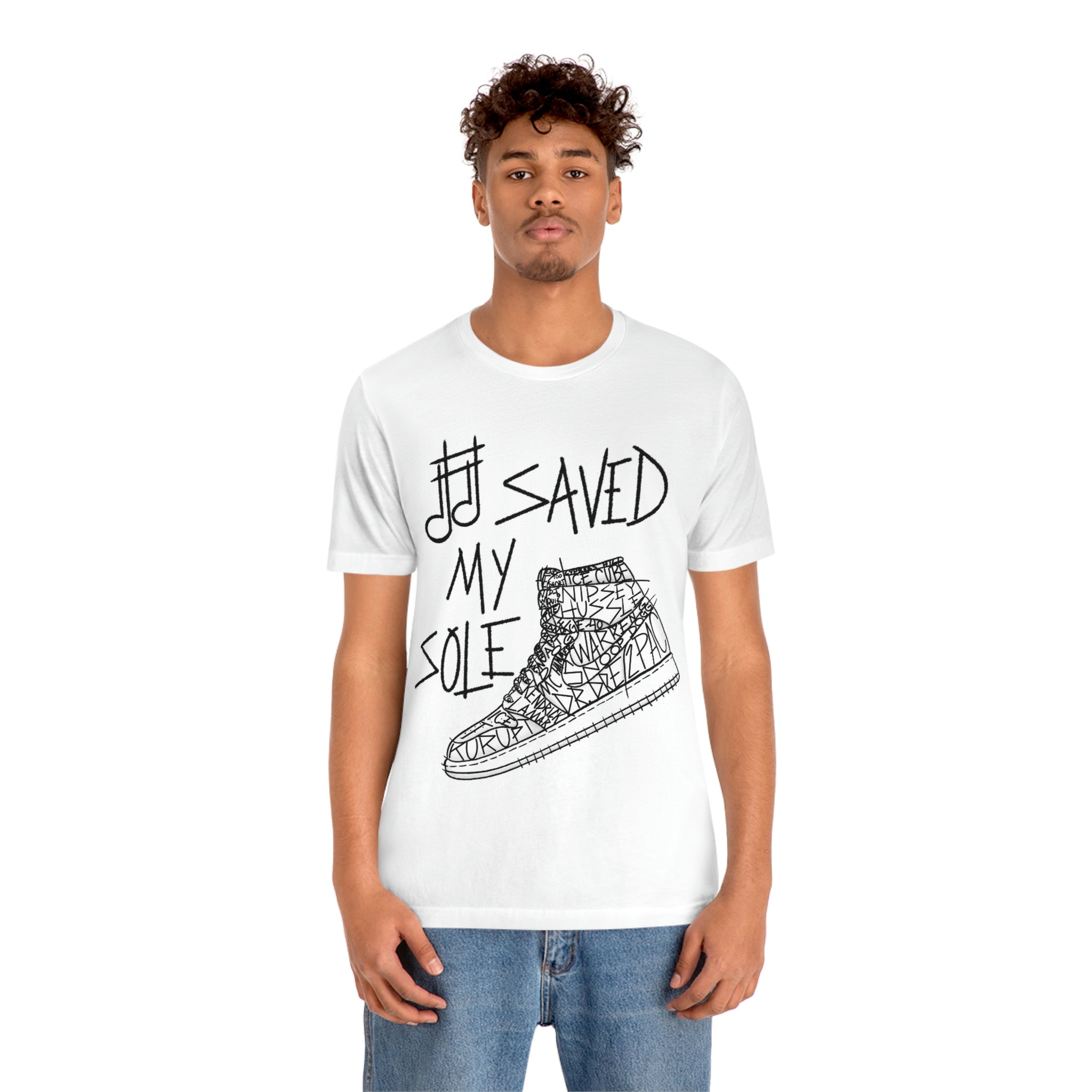 Music Saved My Sole West Coast Unisex T-shirt