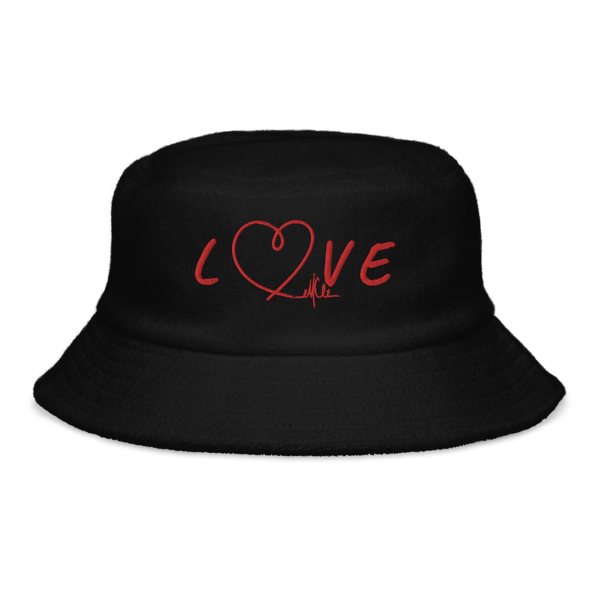 eMCee Love Terry cloth bucket hat