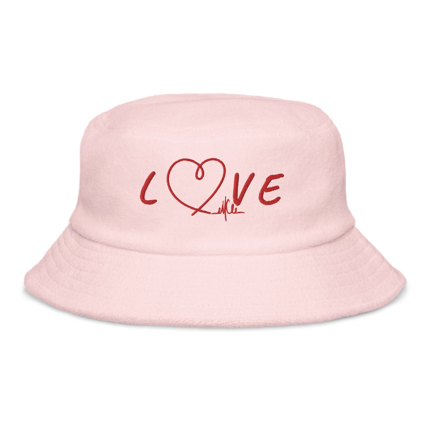 eMCee Love Terry cloth bucket hat